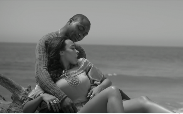 Davido,Tinashe in Beach-Side Romance