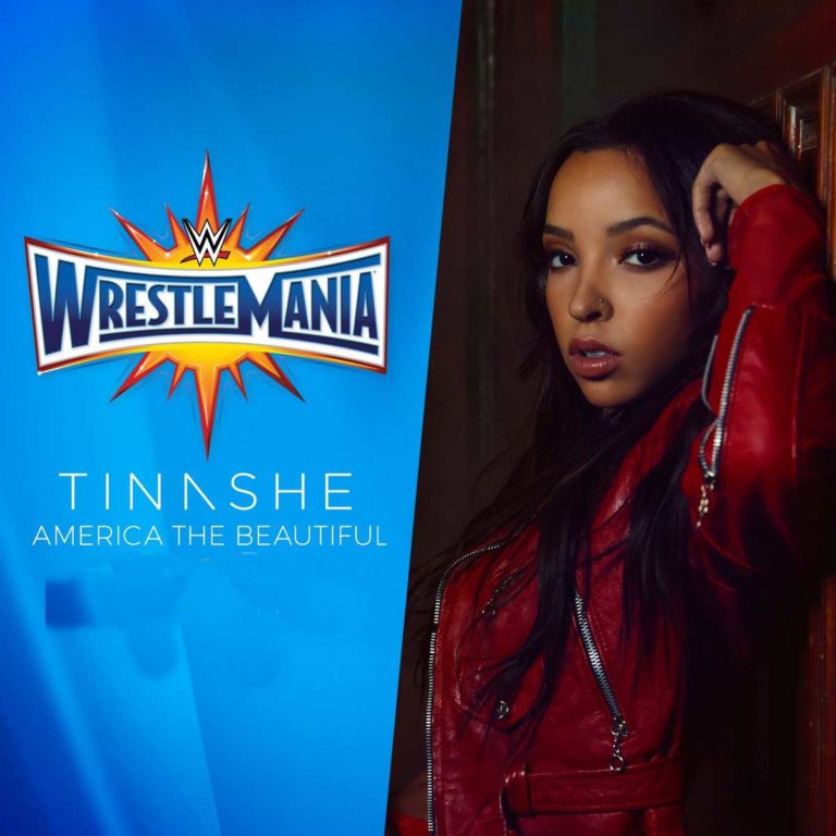 Tinashe Makes History As She Sings “America the Beautiful” at WRESTLEMANIA 33