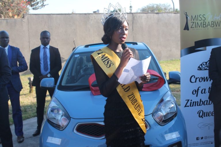 You have changed my life, I wish to change Somebody’s as well- Miss World Zim
