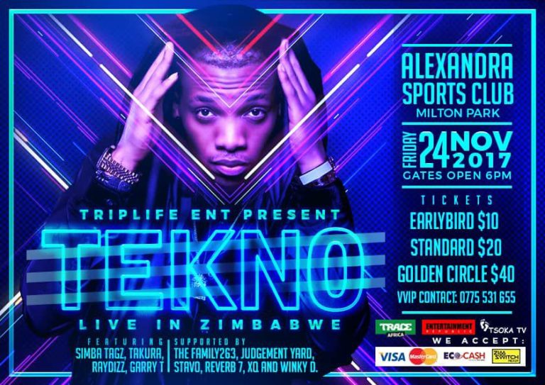 Update: Tekno Show to Go on as Scheduled