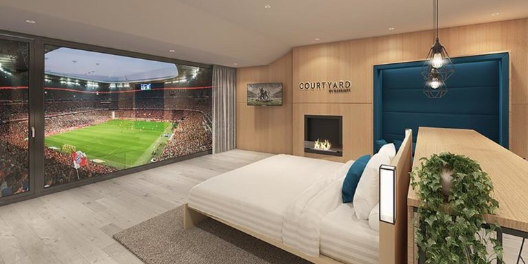 Find out which Stadium is going to have a Hotel experience View