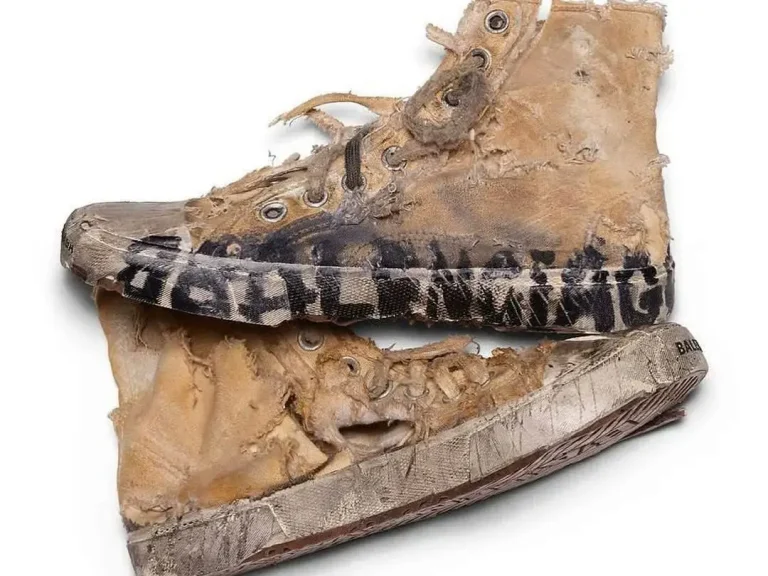 Balenciaga selling destroyed sneakers for $1,850