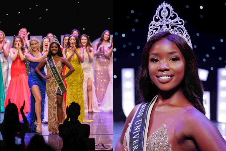 Zimbabwe-born Model Noky Simbani Wins Miss Universe Great Britain 2022