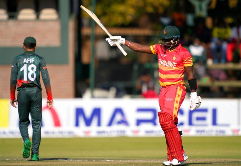 Tons from Raza and Kaia give Zimbabwe a sensational Win