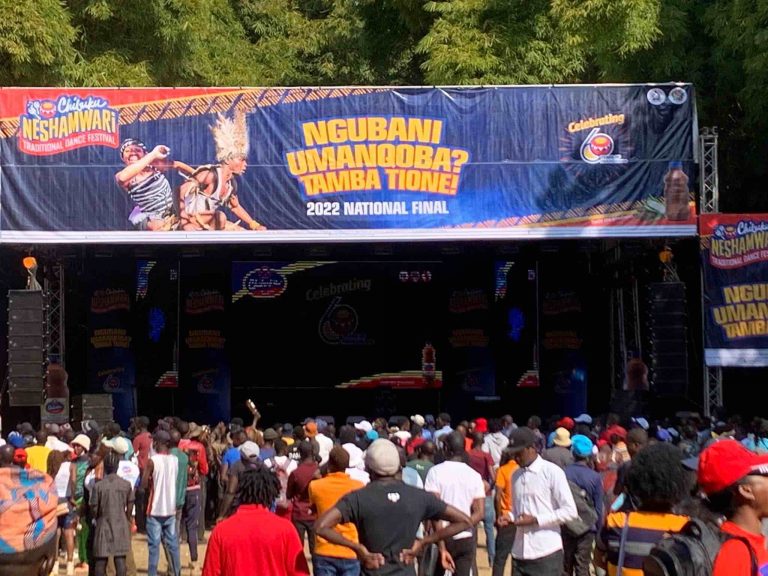 Dapurahunanzva dished the winning dance at Chibuku Neshamwari Traditional Dance Festival