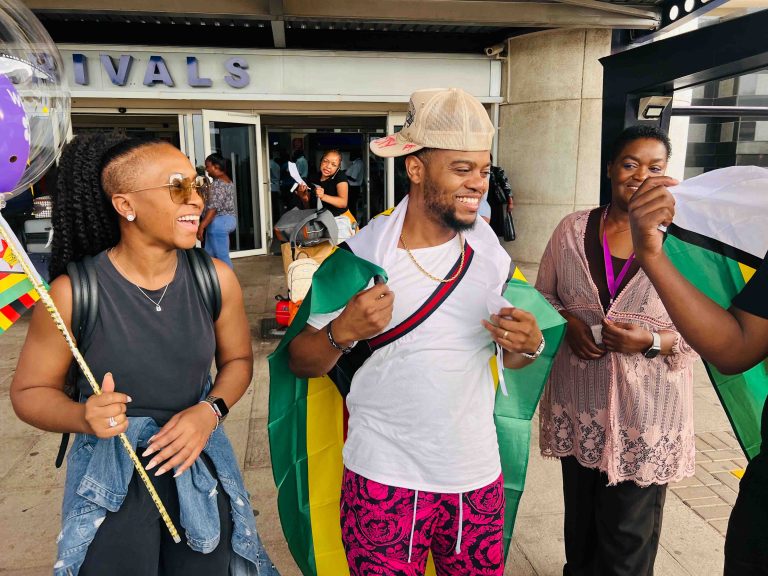 American Gospel star Travis Greene has arrived in Zimbabwe