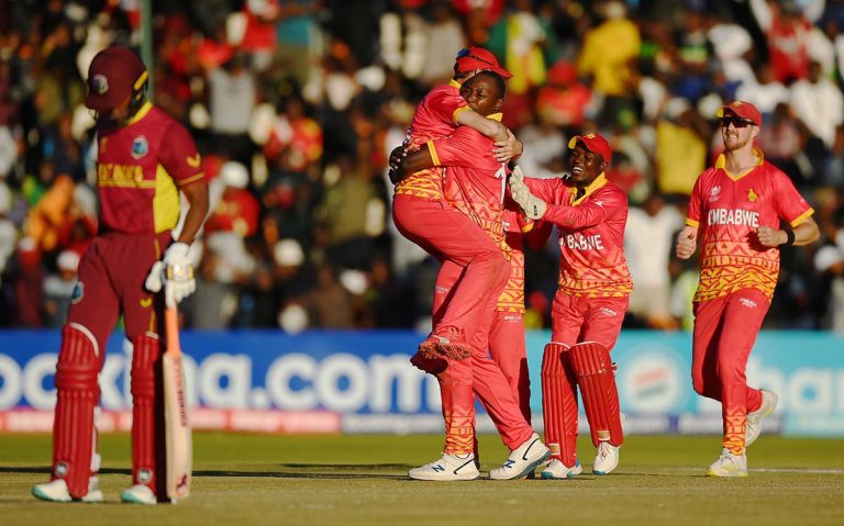 Zimbabwe Triumphs Over West Indies in Thrilling Encounter, Secures Super 6 Spot
