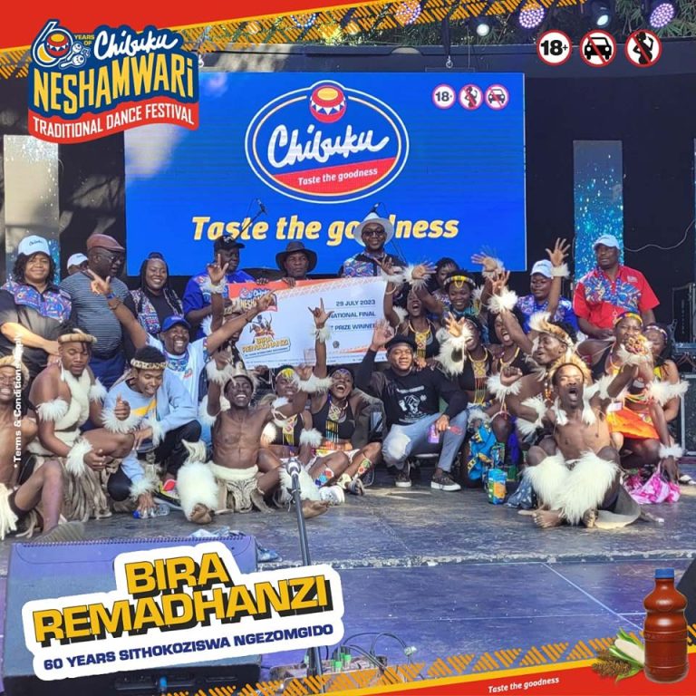 Sekunjalo MaAfrica Arts Triumphs as Champions of Chibuku Traditional Dance Festival