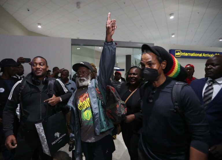 Reggae Legend Burning Spear Touches Down in Harare for One People Africa Tour