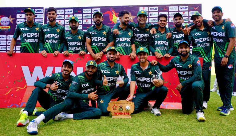 Zimbabwe fall short as Pakistan clinch ODI series