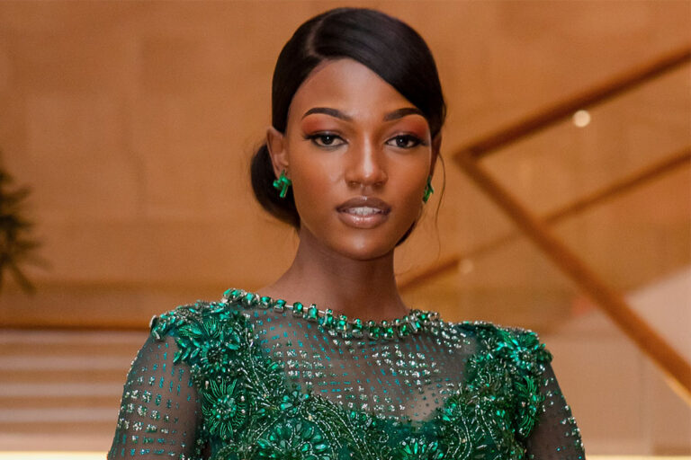 Courtney Jongwe Dazzles the World in Zarguesia’s Masterpiece at Miss World