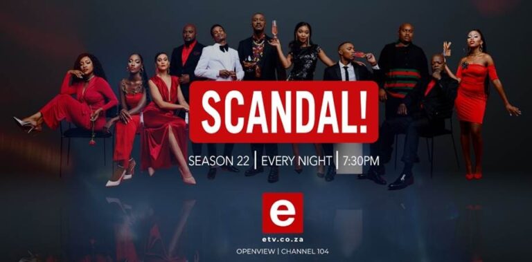 Scandal! to Bid Farewell After More Than 20 Years on e.tv