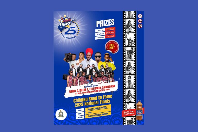 Chibuku Road to Fame 2025 Finals Set for Gwanzura Stadium With Afro-Fusion Dominance
